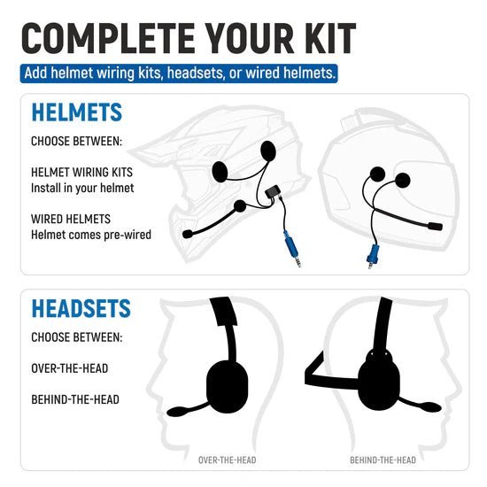 Can-Am Maverick X3 Complete Communication Kit | Rugged Radios