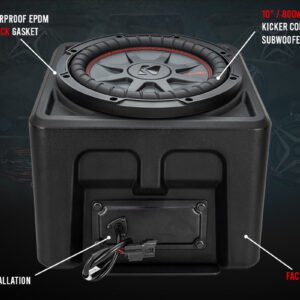 2018-2024 Polaris Ranger XP1000 Underseat 10" Subwoofer