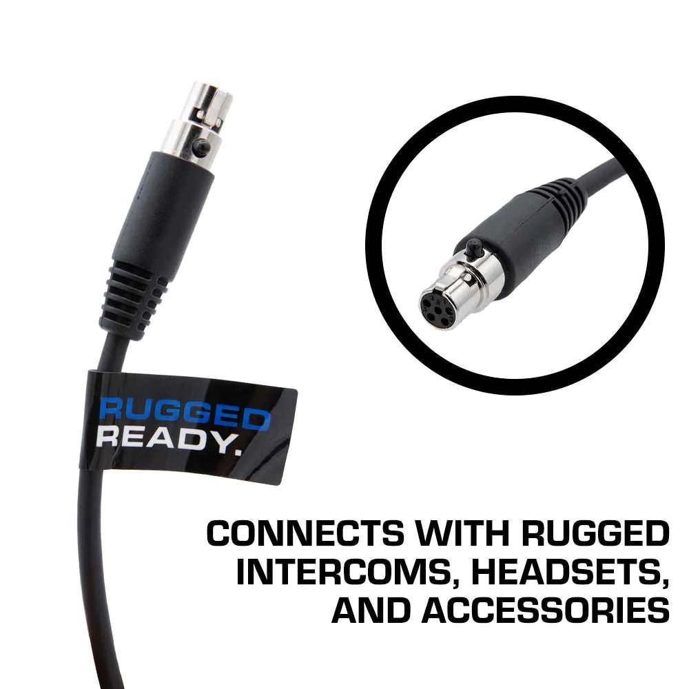 Adventure Radio Kit - GMR25 Waterproof GMRS Mobile Radio Kit and External Speaker