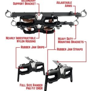 Can-Am Commander and Maverick Overhead Gun Rack by Seizmik