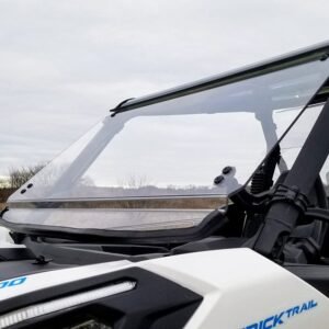 Can Am Maverick Trail/Sport & 2021 Commander Full Tilting Windshield | Spike Powersports