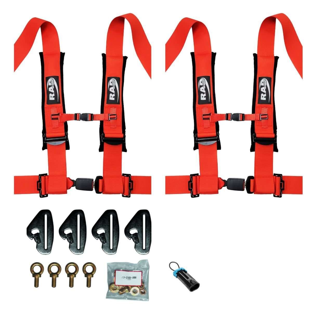 CAN-AM X3 4-Point Harness Quick Release Auto Latch Harness Kit | Rad UTV Parts