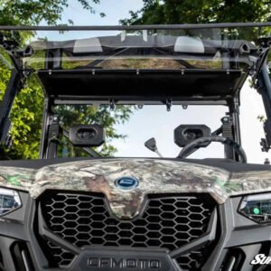 CFMOTO UForce 600 Scratch Resistant Flip Windshield | SuperATV