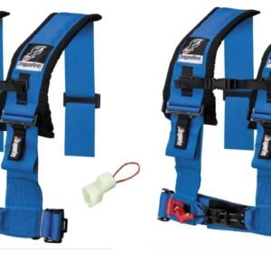 Dragonfire Racing 4-Point Harness 3" set with Honda Pioneer Override Plug **Special**