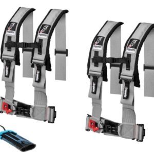 Dragonfire Racing 4-Point Harness 3" set with Polaris RZR / Can-Am Maverick Override Plug