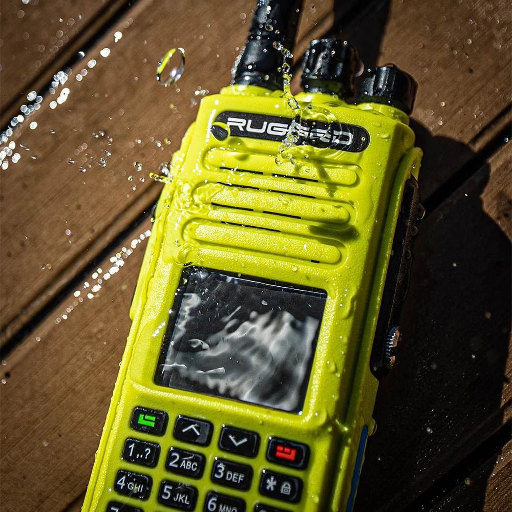 Rugged Radios RDH-X Waterproof UHF/VHF Radio