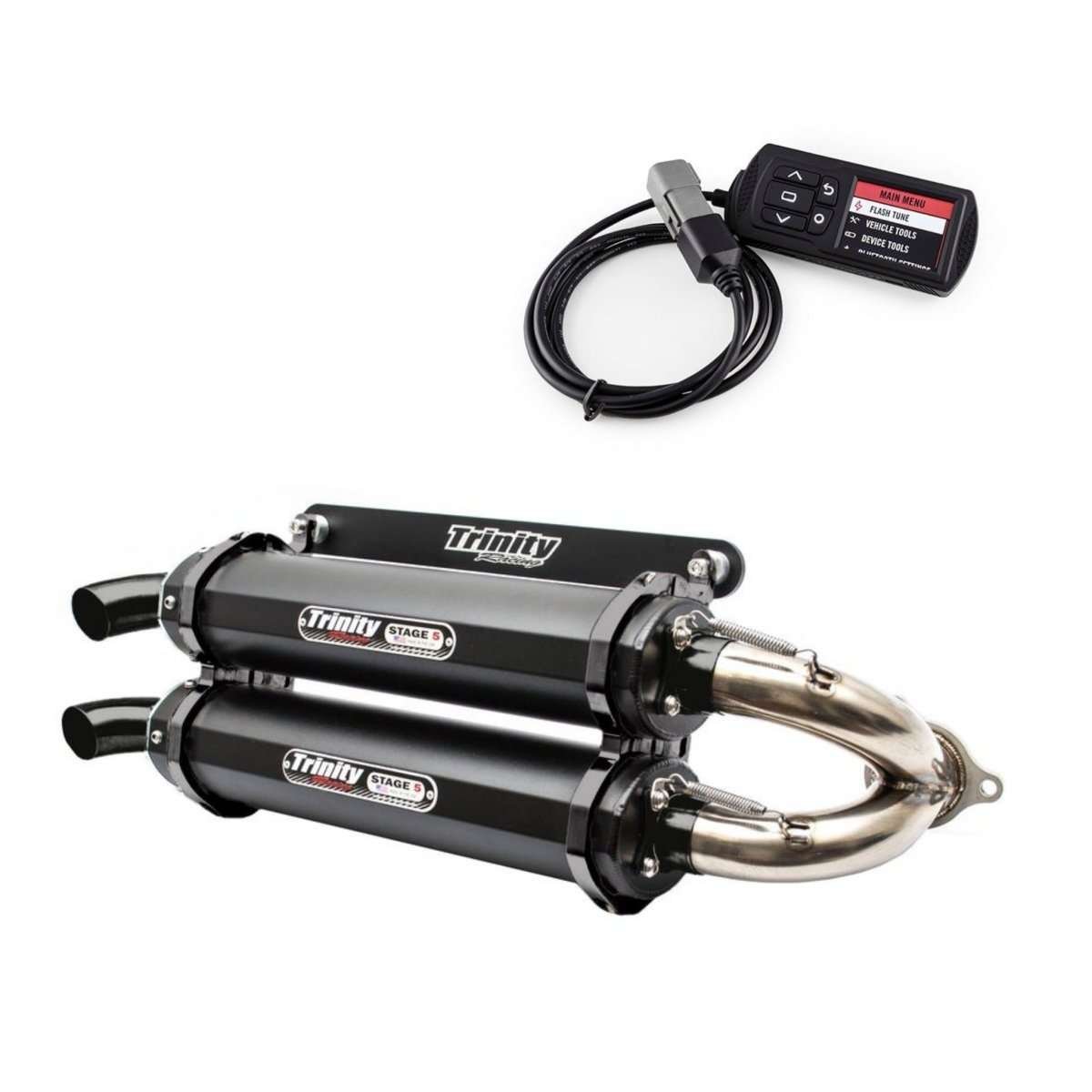 RZR PRO XP Slip-On Exhaust System and Tuner by Trinity Racing