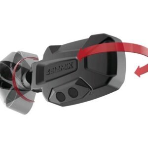 Seizmik Pursuit Night Vision Series Side View Mirror (Pair – Cast Aluminum) – 2″ Round Tube 18087