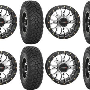 System 3 Wheel and Tire Combo St-3 Simulated Beadlock Wheel with RT320 Off-Road Tires