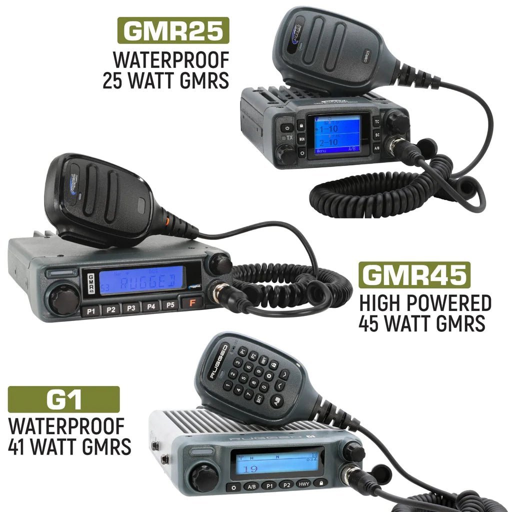 TK3 Toyota Radio Kit - GMR25 Waterproof Radio for Tacoma - 4Runner - Lexus