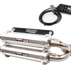Polaris RZR XP 1000 Slip On Exhaust With Tuner | Trinity Racing