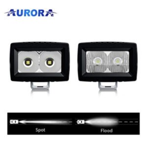 2″ FLUSHMOUNT LED Work Light 20W Flood Beam – Aurora