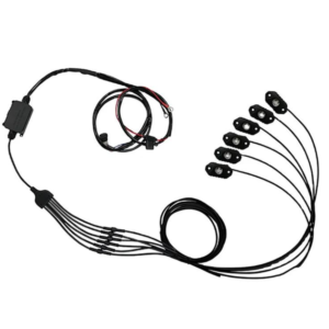 RGB Rock Lights – 6 x 3W Cree – Bluetooth Control