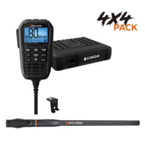 ECOXTALK EXG3000 Super Compact 5.0W UHF CB Radio – Off Road Pack