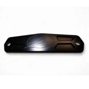 Fairlead Cover Plate – Anodized Black For Elektric Bumpers