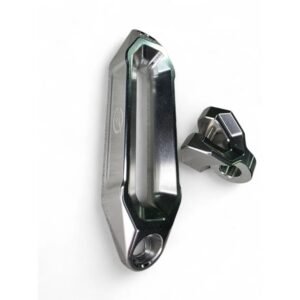 Winch Hawse Fairlead and Hook Combo – Anodized Clear For Elektric Bumpers