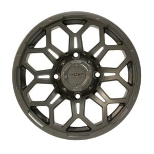 Alloy Wheel Falcon Ridge – HC-8S Soar 14×7 – 4/137 Gun Metal Grey