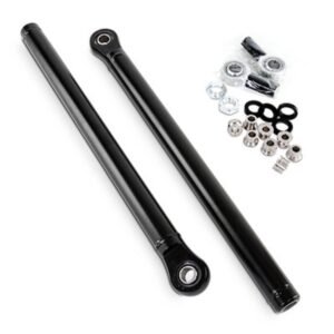 APEXX Upper Radius Bar Polaris RZR PRO XP Satin Black Spherical Bearings Installed