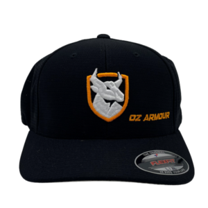 OzArmour Flexfit Cool & Dry Black Cap – WO