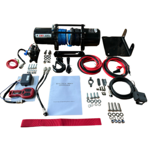 Winch 6000Lb Synthetic Rope OzArmour Accs