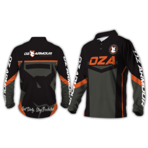 BULLING AROUND Orange UV Fishing Jersey – 2XL