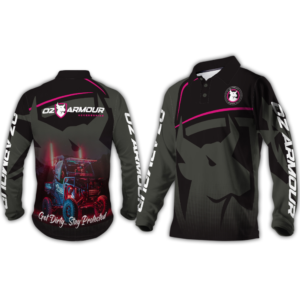 PINK BEAST UV Fishing Jersey – L
