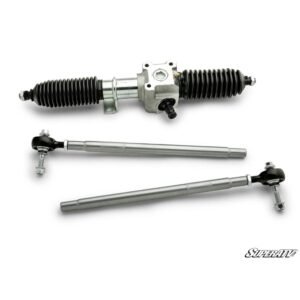 Heavy Duty Rack and Pinion For Polaris Ranger 800, Diesel (11-14) Steel Tube Tie Rod RackBoss 2.0