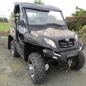 Glass Fixed Windscreen & Wiper Kit For UForce 800