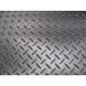 Rear Rubber Floor Mat (5mm) For Pioneer 1000-5