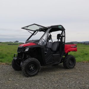 Glass Hinging Windscreen & Wiper Kit For Pioneer 500/520