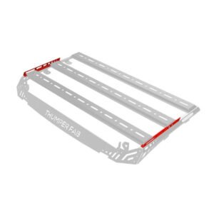 Tie Down Panels (Pair) For Thumper Fab Single Cab Roof Racks – Black