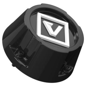 VALOR Replacement Centre Cap – TALL – Gloss Black – White Logo